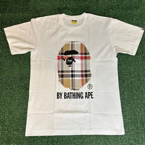 burberry bape tee|authentic Bape shirts.